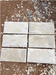 Beige Quartzite Tile Paving 