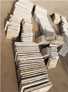 Beige Quartzite Tile Paving 