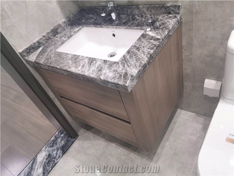 Black Ice Onyx Translucent Slab Wall Floors Tiles 