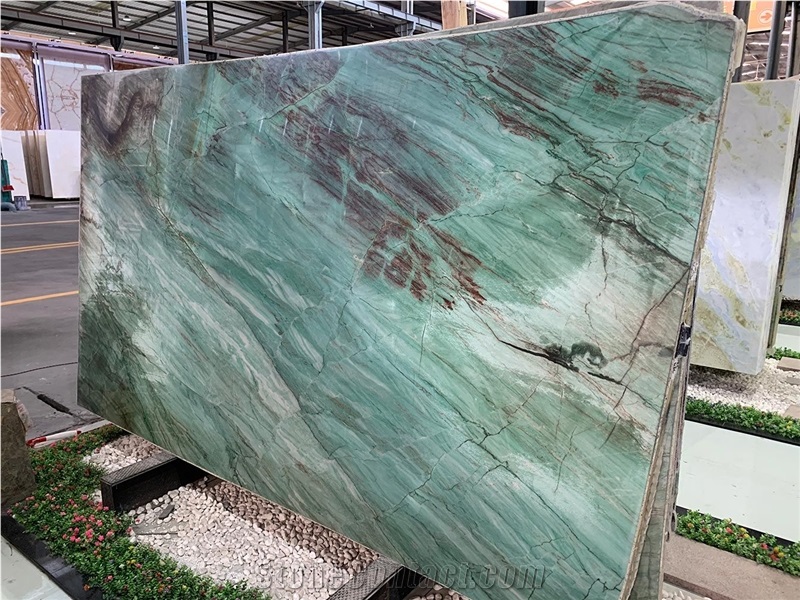 Botanic Green Wave Quartzite Commercial Counters, Bar Tops Countertop