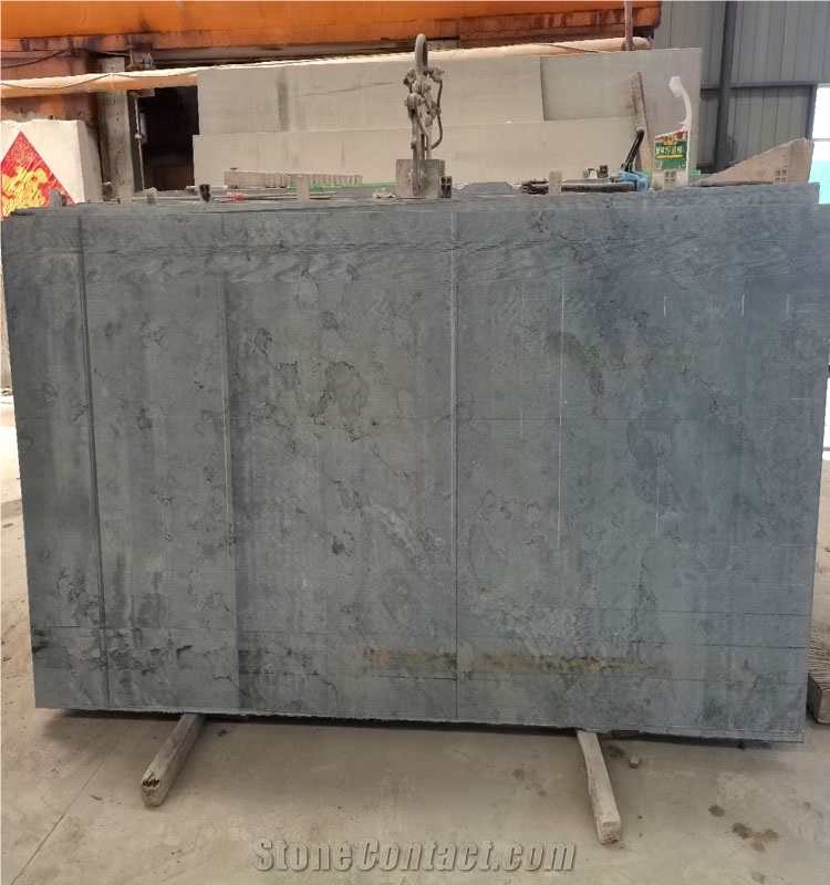 China Blue Limestone Big Slabs,Big Blue Limestone Slabs