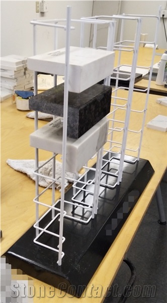 Granite And Marble Stone Sample Tabletop Display