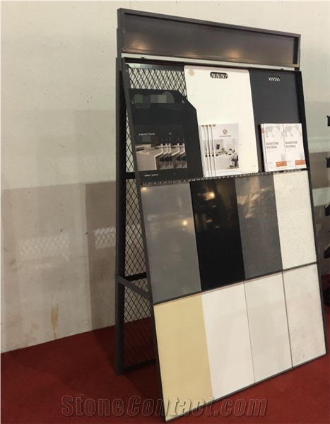 Marble Quartz Granite Stone Slab Display Rack