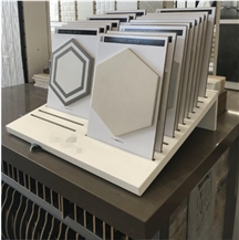 Porcelain Tile Slab Sample Showroom Display Stand