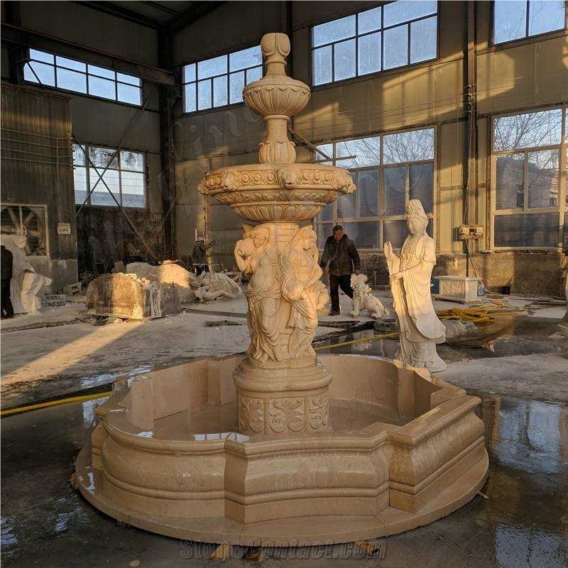 Water Features Marble Garden Decoration Fountain