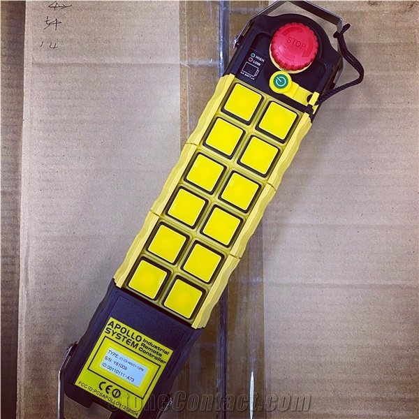 APOLLO C2-12PB Radio Remote Control 12 Pushbuttons 2 Step