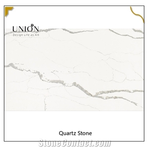 Home Natural Stone White Marble Look Square Quartz Slabs Tiles Home Natural Stone White Marble Look Square Quartz Slabs Tiles