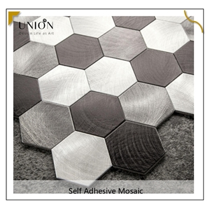 Peel And Stick Backsplash Honeycomb Tile，DIY Marble Stone
