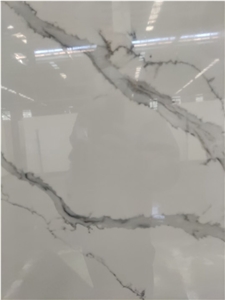 Brand New  Calacatta White  Quartz Stone Slabs Quartz Slabs