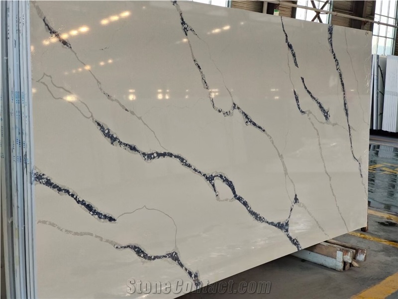 Brand New Snow White Quartz Stone Slabs