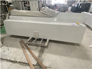Galaxy White Quartz Kitchen Countertops, Quartz Worktops