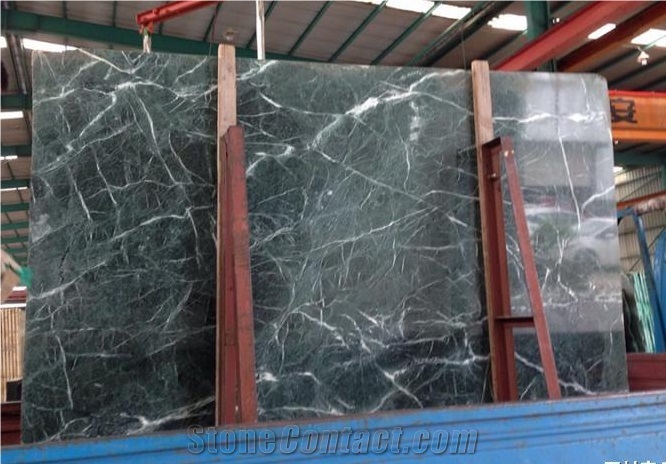 Verde Evergreen Marble Slabs Taiwan Green Marble Tiles