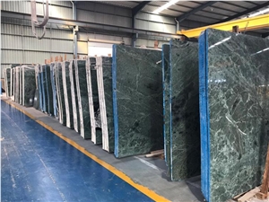 Verde Evergreen Marble Slabs Taiwan Green Marble Tiles