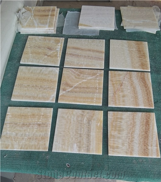 Honey Onyx 4"X4" Walling Tile