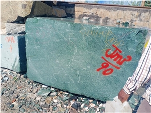 Green Marble Rough Blocks From India 