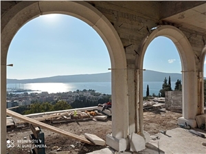 Limestone Building Ornaments, Masonry Arches