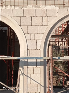 Limestone Building Ornaments, Masonry Arches