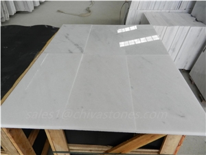 China Carrara White Marble Vanity Top/Wall Floor Tile