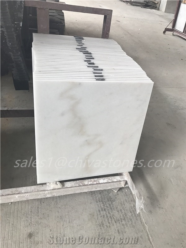China Carrara White Marble Vanity Top/Wall Floor Tile