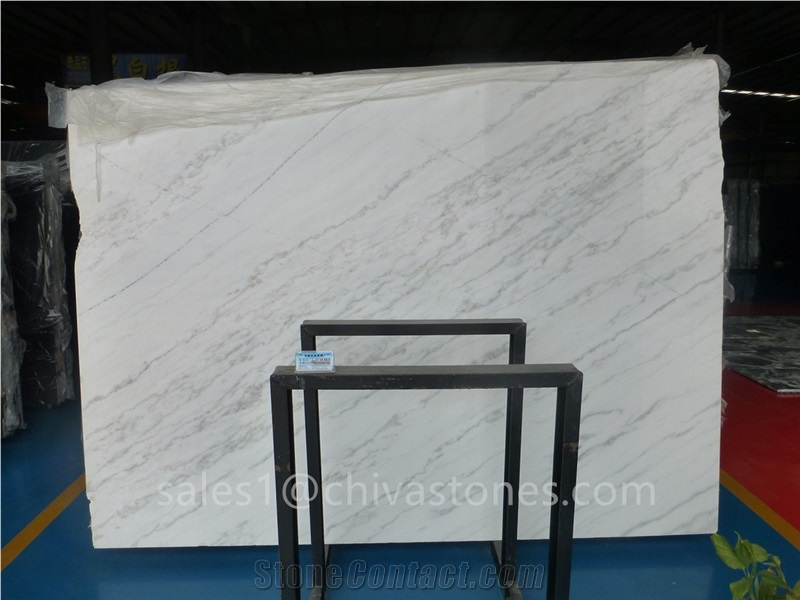 China Carrara White Marble Vanity Top/Wall Floor Tile