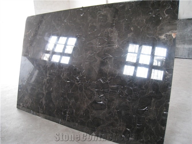 Dark Emperador Marble Slab Wall Floor Tile