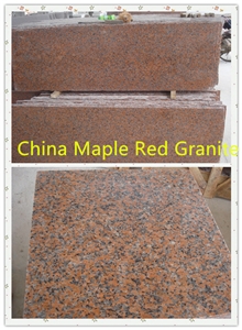 G562 Granite Tile Maple Red Granite Wall Floor Tile