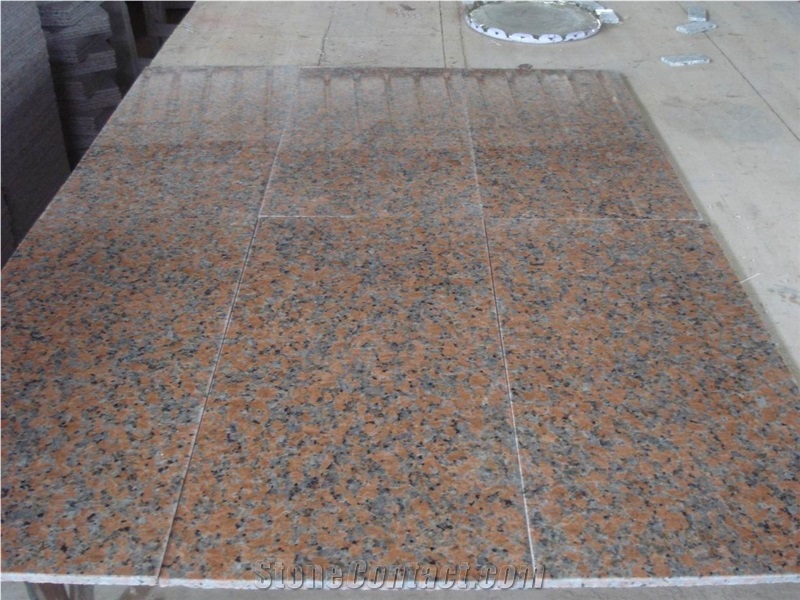 G562 Granite Tile Maple Red Granite Wall Floor Tile