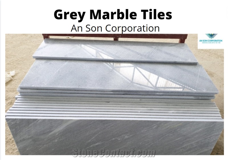 Hot Promotion Grey Marble For Steps And Risers