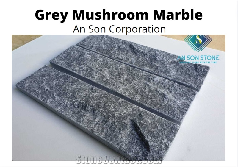 Hot Promotion Grey Mushroom Face Marble Tiles