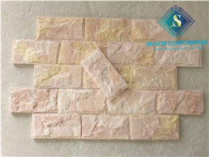 Marble Wall Cladding | Stack Stone | Mushroom Face