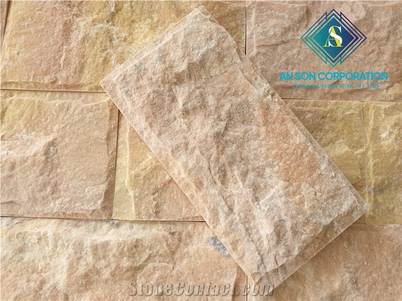 Marble Wall Cladding | Stack Stone | Mushroom Face
