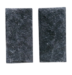 Pure Black Blink Blink Stone Mushroom Wall