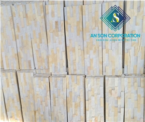 Yellow & White Combination For Wall Cladding Design