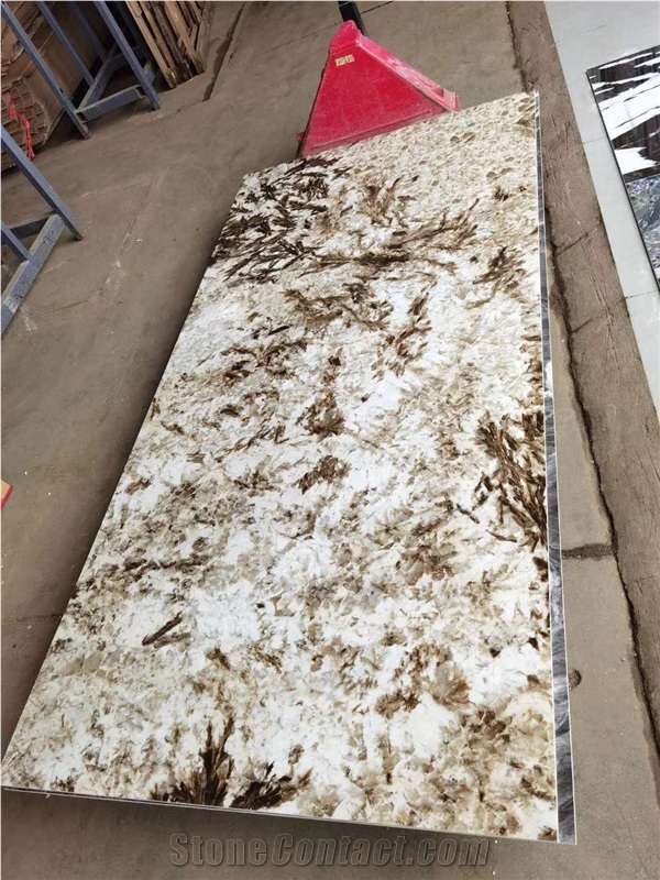 Brown Marble Tiles Large Format Background Wall Tiles
