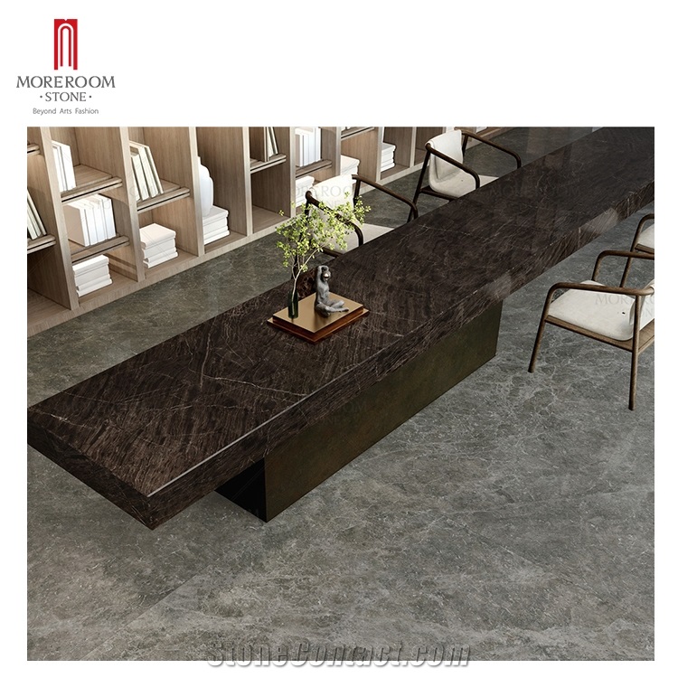 Brown Sintered Stone Marble Look Wall Tiles Floor Tiles