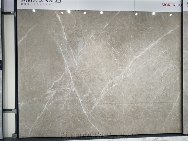 Grey Marble Looks Flooring Large Format Porcelain Floor Tiles