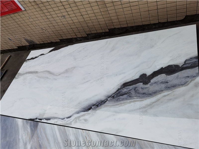 Panda White Marble Tiles Sintered Stone Tiles