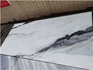 Panda White Marble Tiles Sintered Stone Tiles