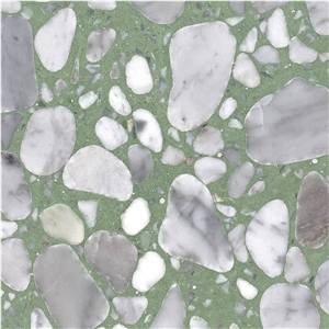 991 New Green Terrazzo Tile