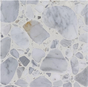 991 New White Terrazzo Tiles & Slabs