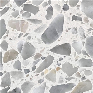Bianco Neve Terrazzo Tile And Terrazzo Slabs