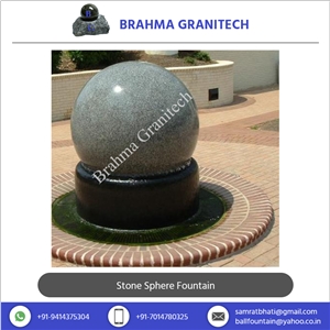 Revolving Ball Fountain, Rolling Ball, Floating Sphere