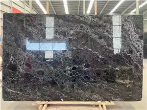 Dark Emperador Spain Gray Natural Terrazzo Marble Slab Tile