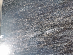 Dark Grey Shinning Gold Silk Slab Tile