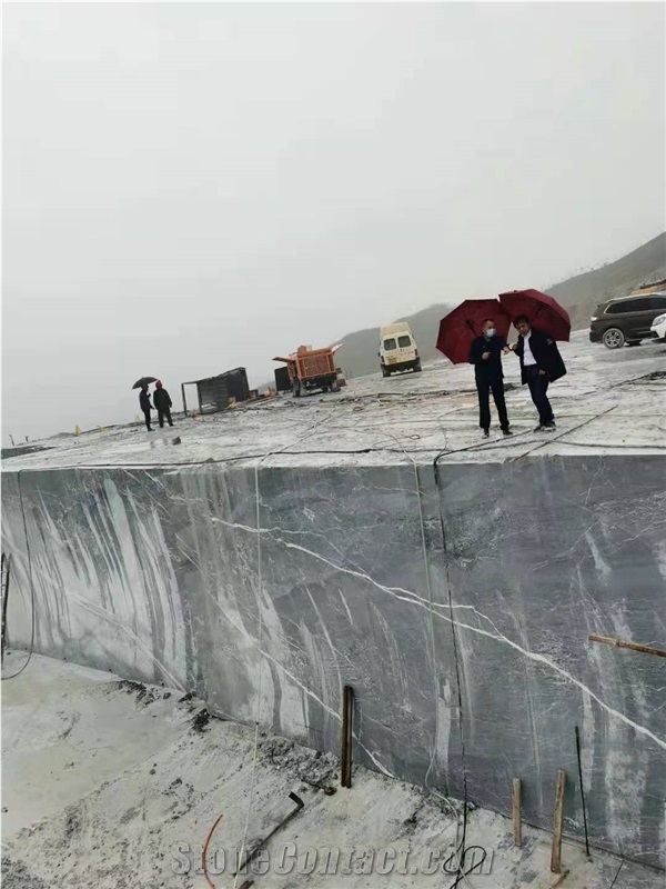 Black Grey Net St Laurent Grey Marble Quarry
