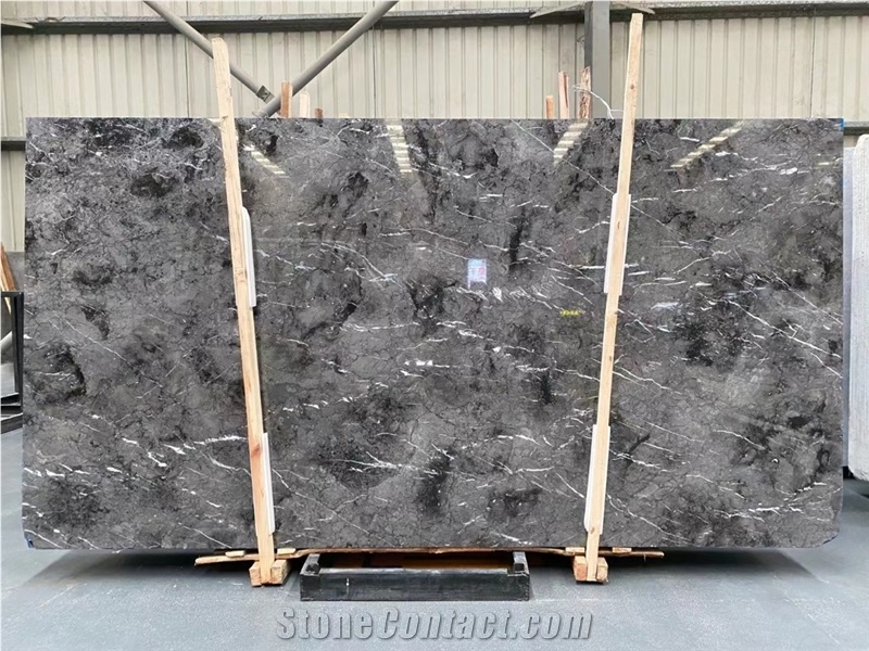 Black Grey Net St Laurent Grey Marble Quarry