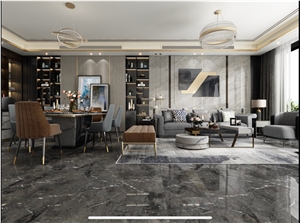 Black Grey Net St Laurent Grey Marble Quarry