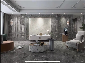 Black Grey Net St Laurent Grey Marble Quarry