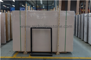 Beige Cream Cement Terrazzo Slabs Tiles