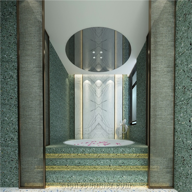 Precast Terrazzo Paver Artificial Stone Floor And Wall Tiles